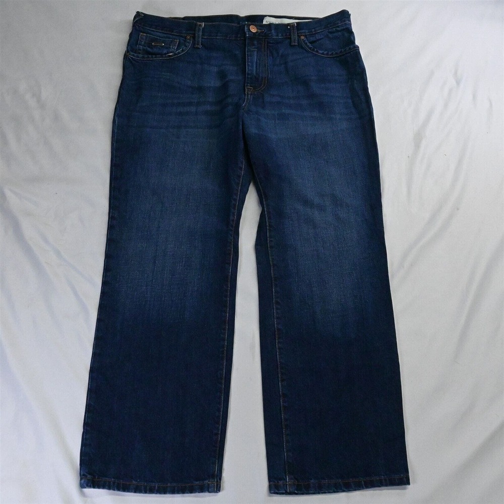 Rocha John Rocha 38 x 30 Straight Dark Wash Denim Jeans‎